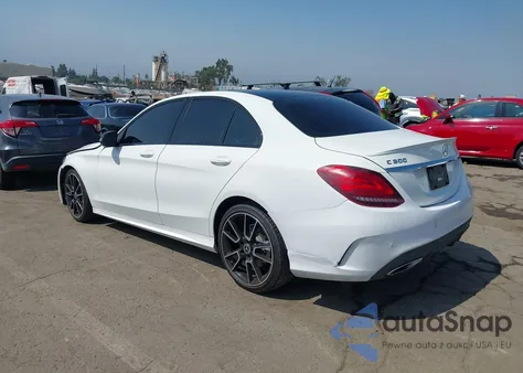 2019 Mercedes-Benz C 300 из США, поврежденный, VIN 55SWF8DB3KU291339